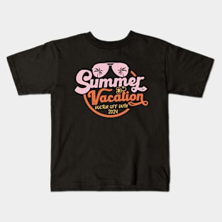 Summer Vacation Doctor Travel 2024 Kids T-Shirt